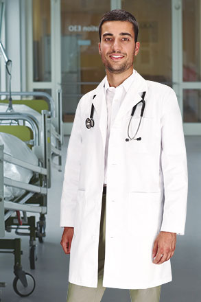 Bata manga larga DOCTOR