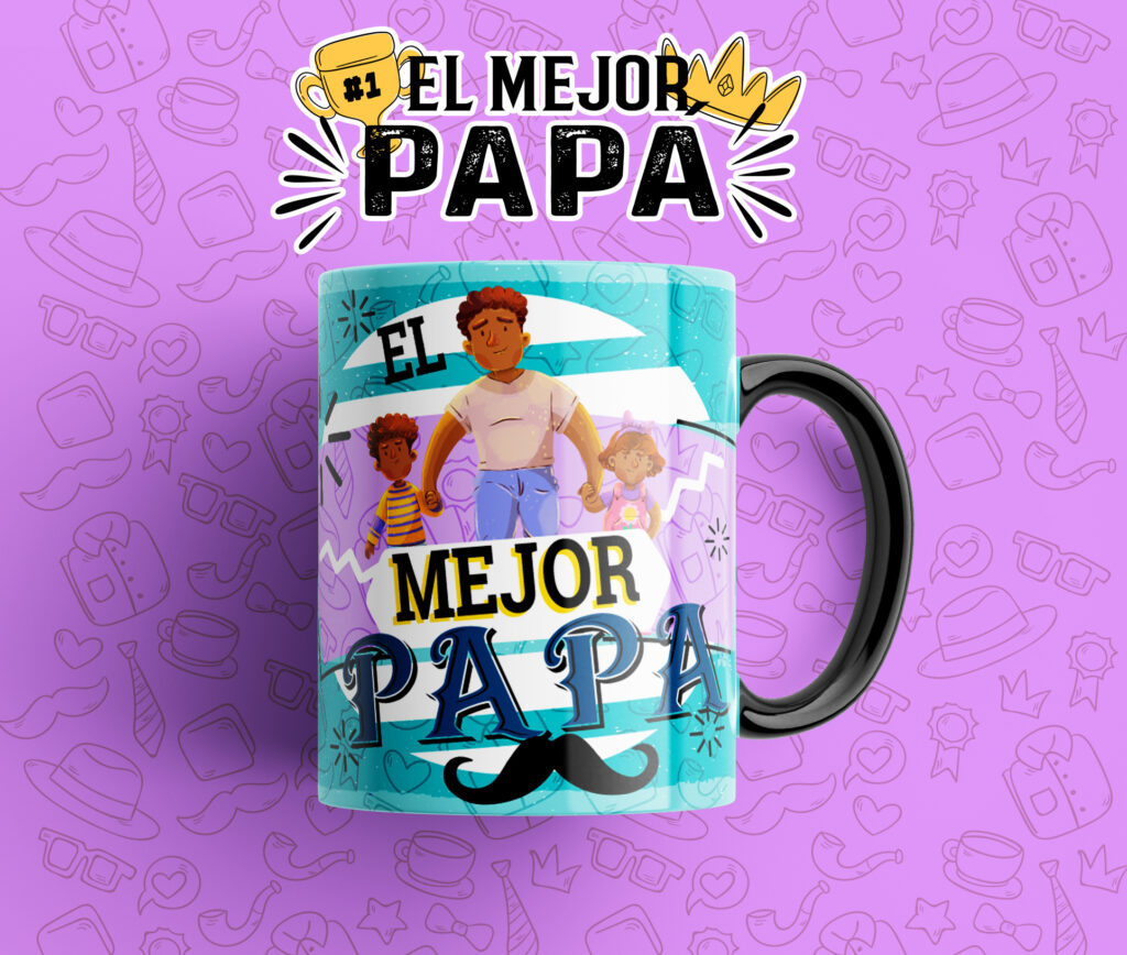 Taza “Feliz Día Papá, Te Amo” – El Mejor Regalo para Papá