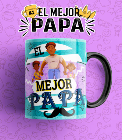 Taza “Feliz Día Papá, Te Amo” – El Mejor Regalo para Papá