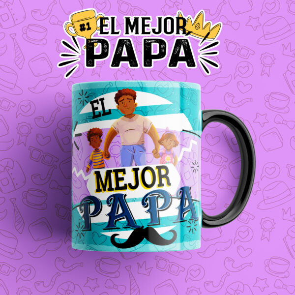 Taza “Feliz Día Papá, Te Amo” – El Mejor Regalo para Papá