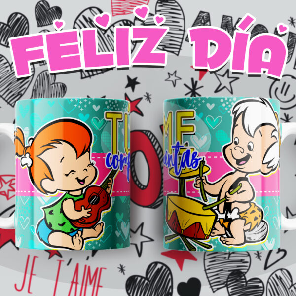 Taza Minnie y Mickey – Siempre Estoy Pensando en Ti – Regalo Romántico Disney