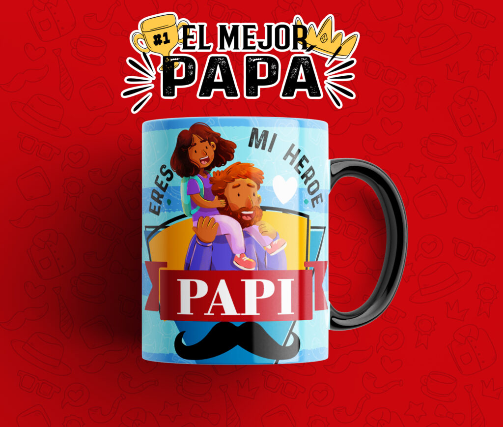 Taza “Feliz Día Papá, Te Amo” – El Mejor Regalo para Papá