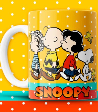 Taza Snoopy y Amigos – Colección Clásica Peanuts para Fans de la Nostalgia