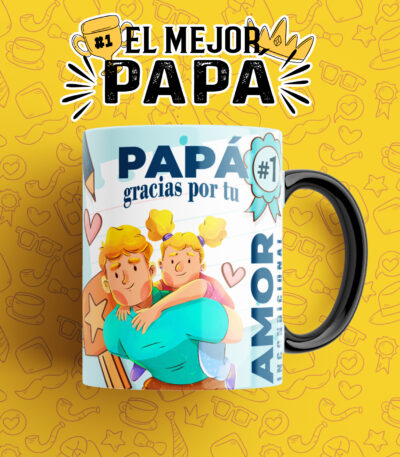 Taza “Papá, Gracias por tu Amor Incondicional” – Regalo Especial para Papás #1