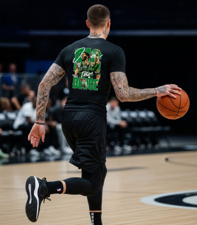Camiseta Negra Unisex “Deuce Basketball” – Estilo deportivo y urbano