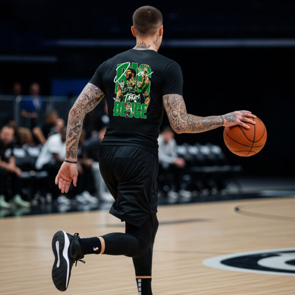 Camiseta Negra Unisex “Deuce Basketball” – Estilo deportivo y urbano