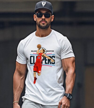 Camiseta Negra “Power Dunk 32” – Ilustración Basket Urbana