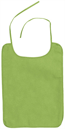 Babero GINGER verde manzana
