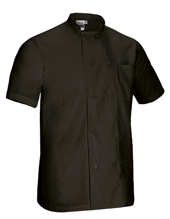 Chaqueta cocinero m/c CAYENNE negra