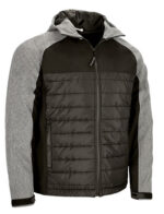 Chaqueta con capucha acolchada BERING - Imagen 2