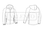 Chaqueta con capucha acolchada BERING - Imagen 6