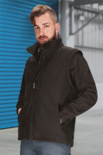 Chaqueta softshell mangas desmontables HALIFAX