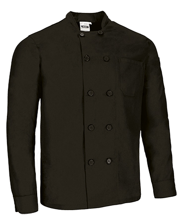 Chaqueta de cocinero ROAST negra