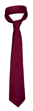 Corbata MONACO granate caoba