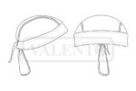 Gorra pirata bandana SPARROW - Imagen 3