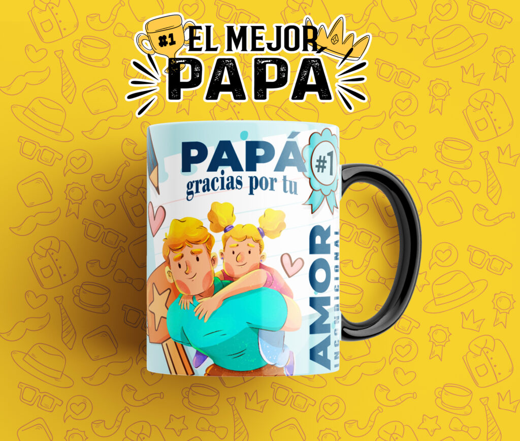 Taza “Eres el Mejor Papá” – Regalo Original para el Día del Padre
