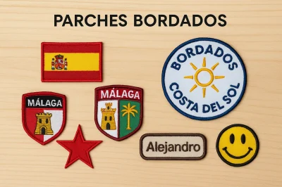 parches bordados costa del sol